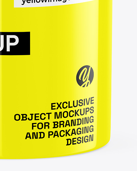Glossy Jar Mockup