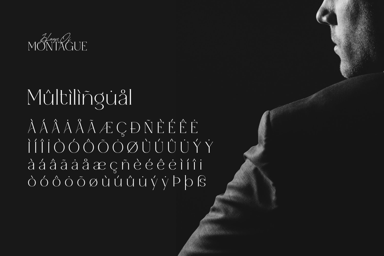 House of Montague - Classic Font Duo House of Montague - Classic Font Duo