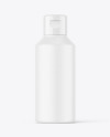 Matte Plastic Bottle Mockup