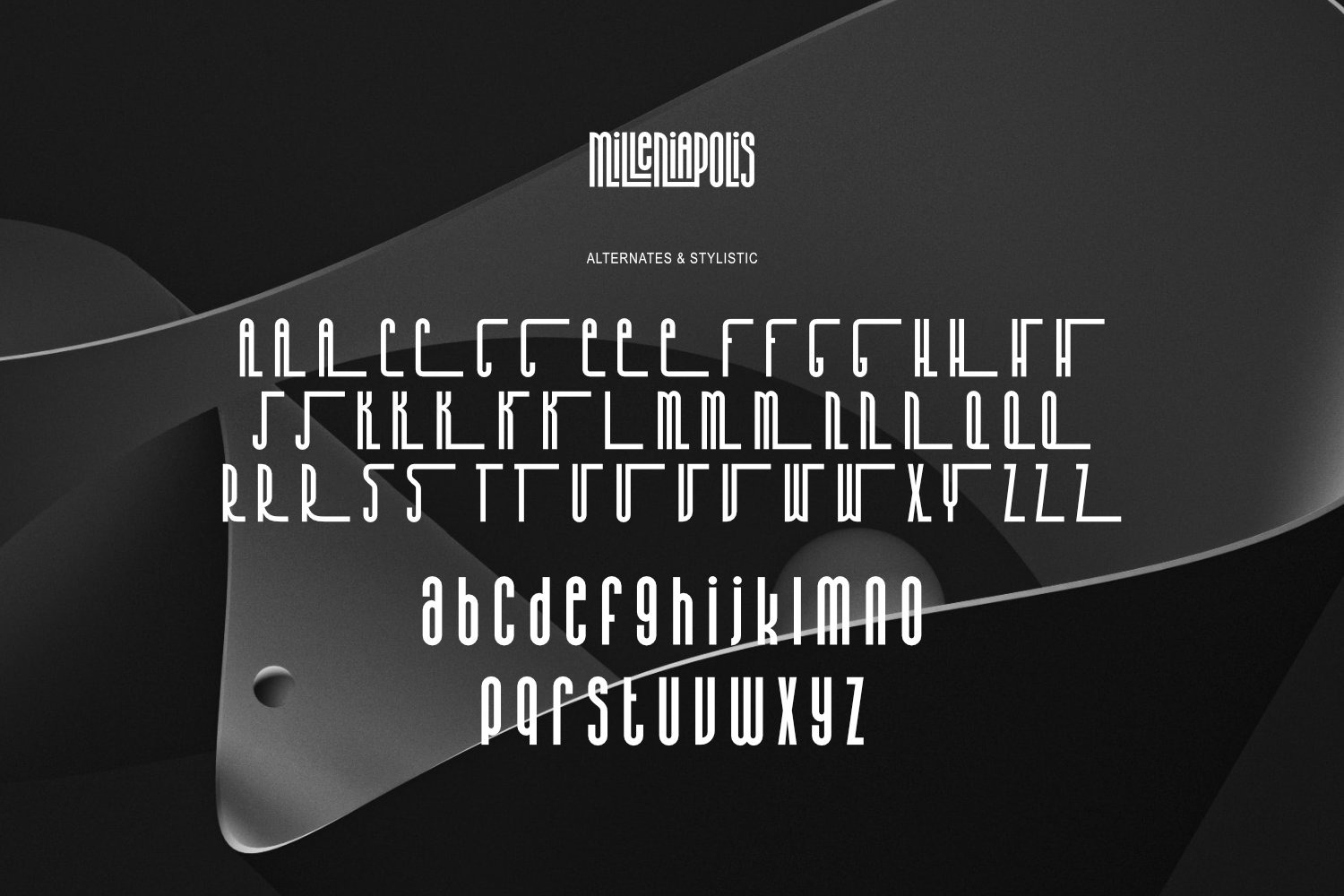 Milleniapolis - Futuristic Type