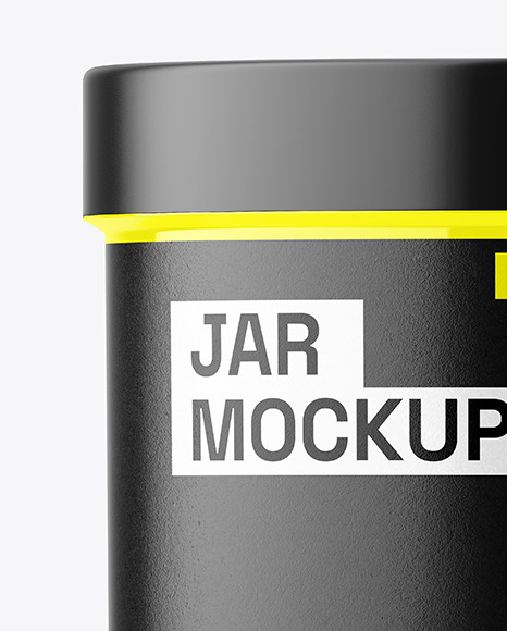 Glossy Jar Mockup