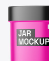 Matte Jar Mockup