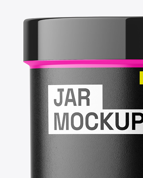 Matte Jar Mockup