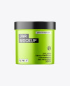 Matte Metallic Jar Mockup