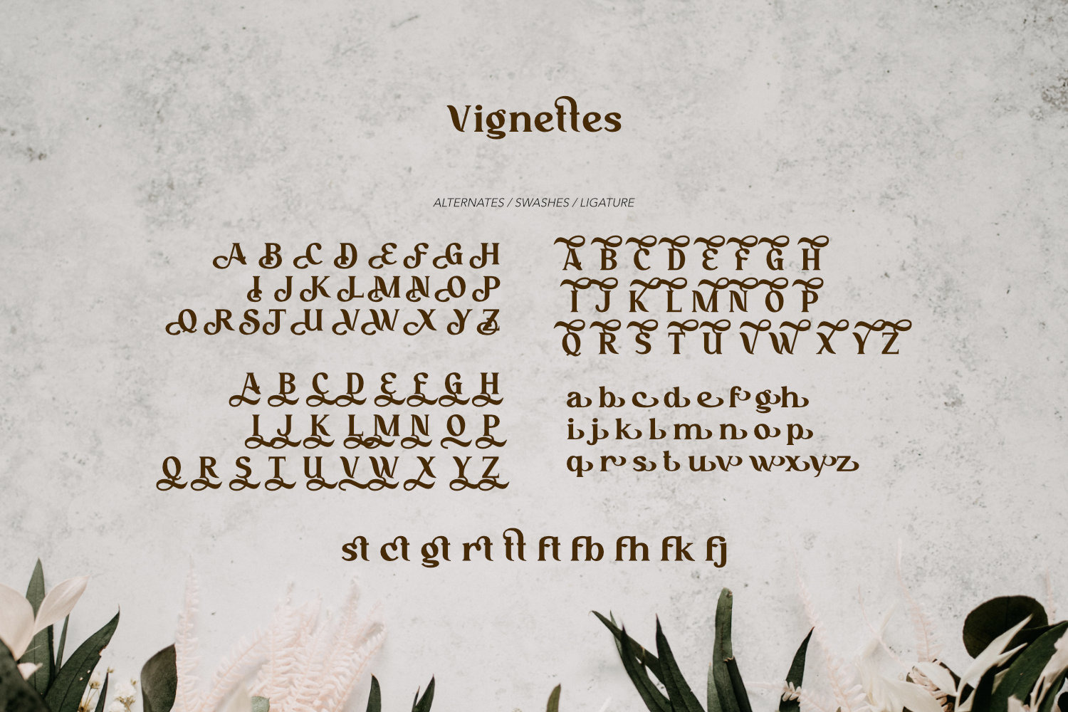 Vignettes - Feminine Type