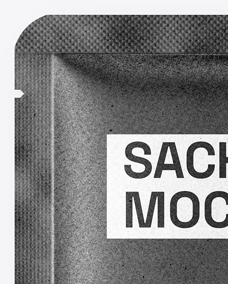 Kraft Sachet Mockup