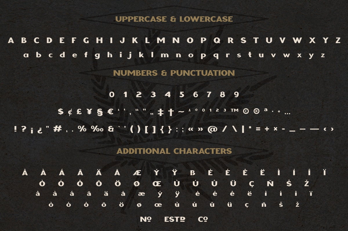 CANNABIS vintage font CANNABIS vintage font