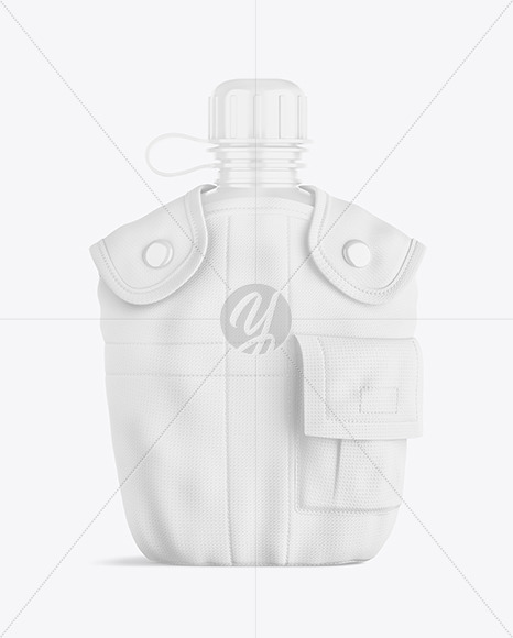 Military Bottle Mockup