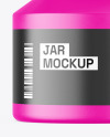 Matte Pills Jar Mockup