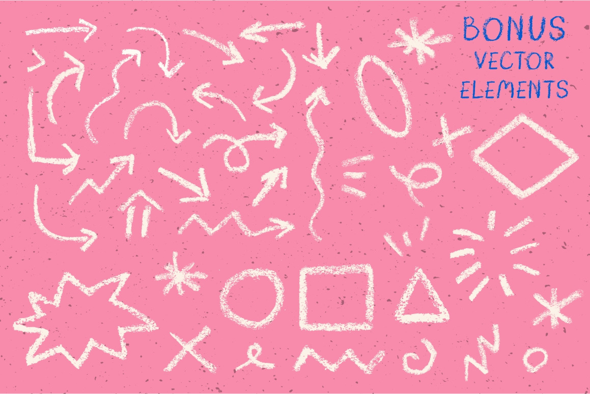 Dos Crayones 2 textured fonts Dos Crayones 2 textured fonts
