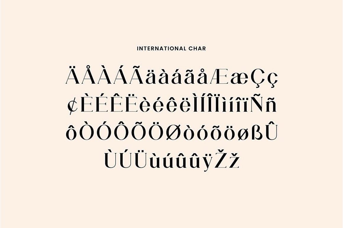 Aiguilette Luxury Serif Font Aiguilette Luxury Serif Font
