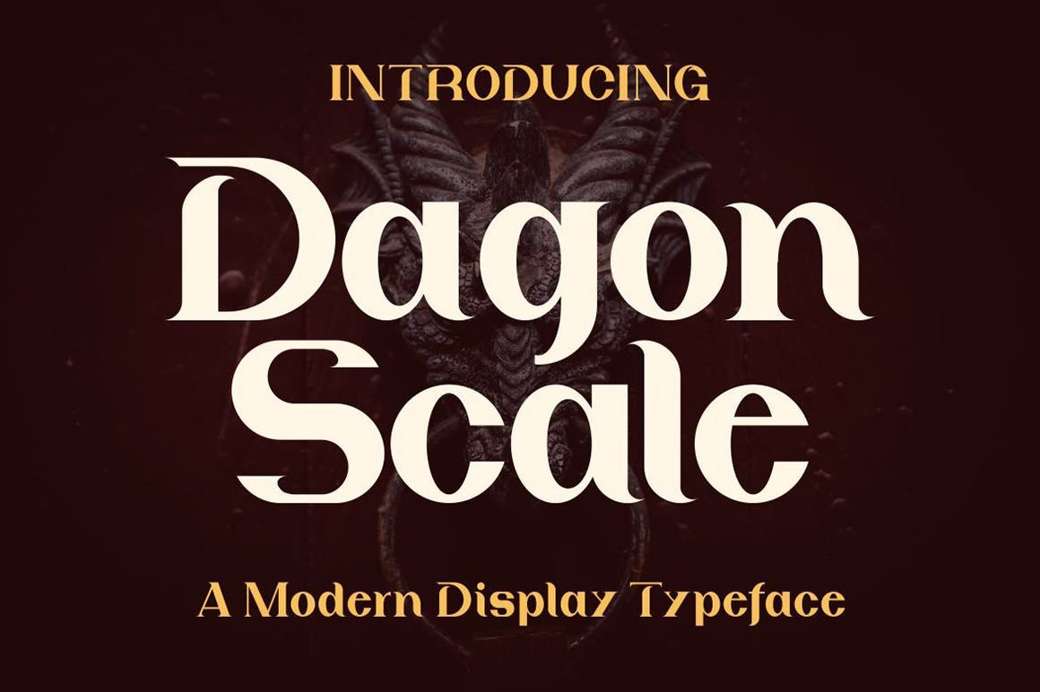 Dagon Modern Typeface Font