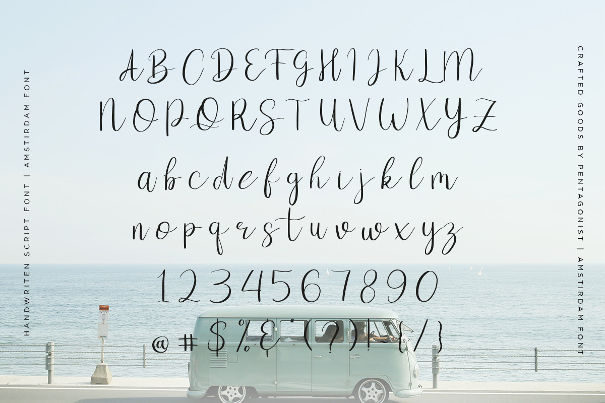 Amstirdam | Handwritten Script Amstirdam | Handwritten Script