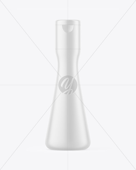 Matte Plastic Bottle Mockup