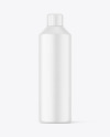 Matte Plastic Bottle Mockup