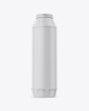 Plastic Dishwash Powder Bottle Mockup - Front View (Hero Shot)