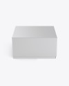 Paper Box Mockup (High-Angle Shot)