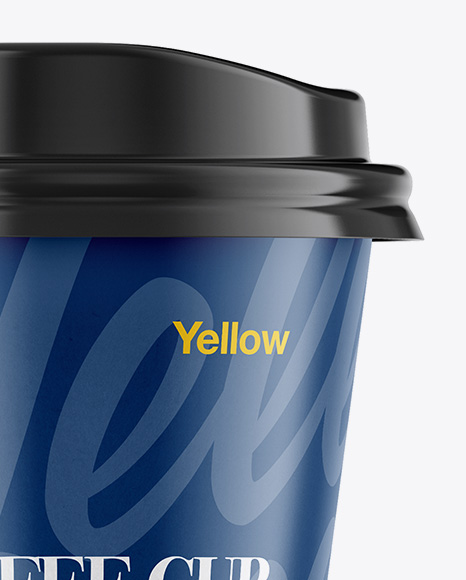 Coffee Cup Mockup - Front View