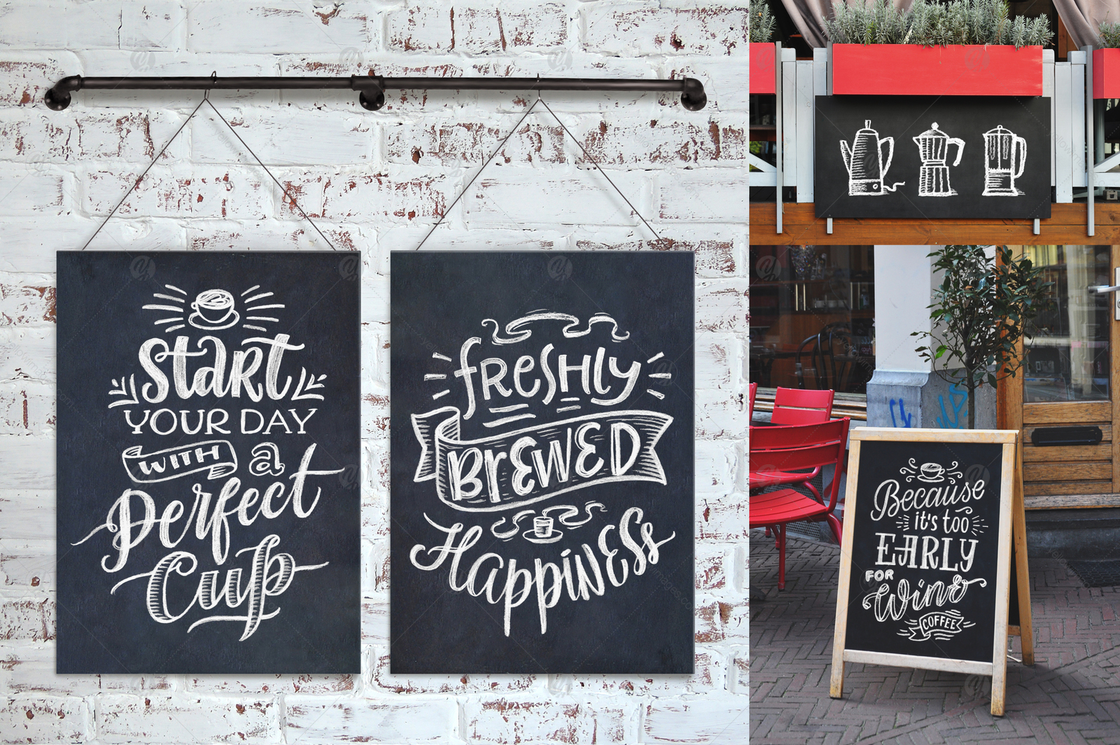 Coffee Chalk Letterings