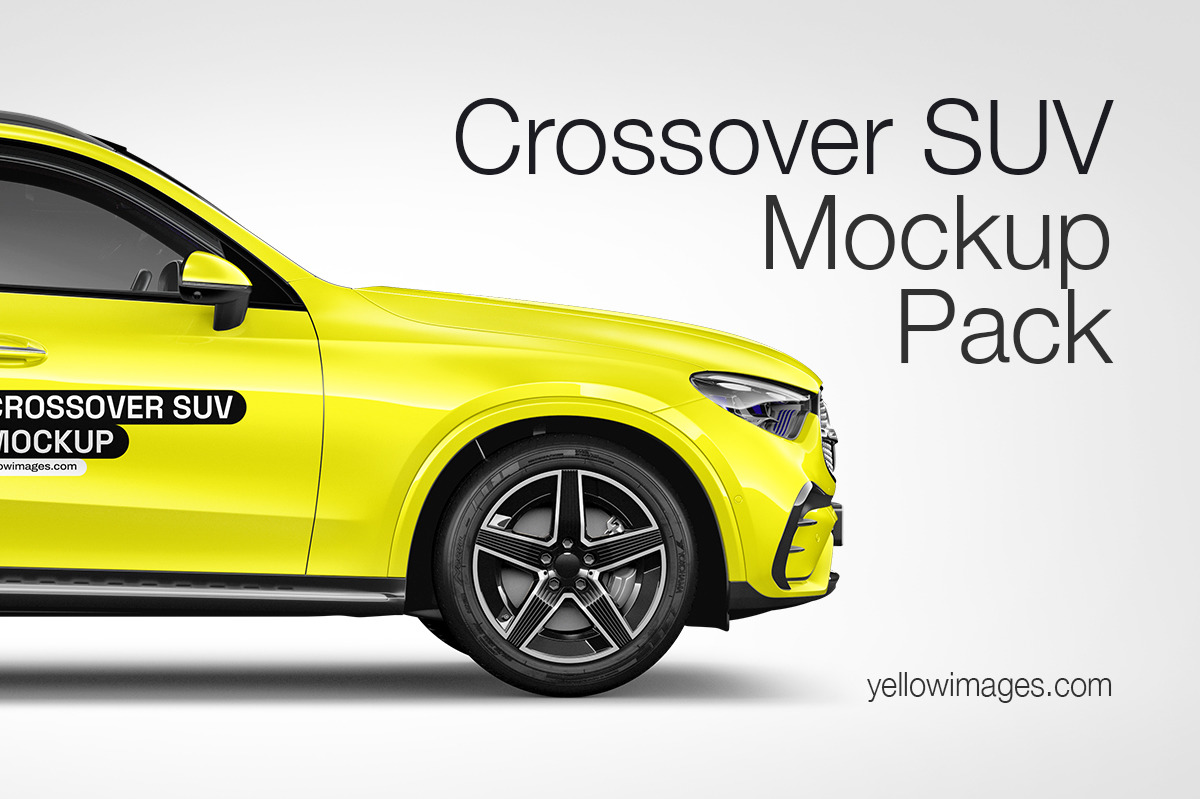 Crossover SUV Mockup Pack