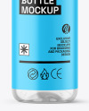 Clear Cosmetic Bottle with Pump Mockup