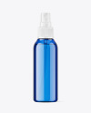 Blue Spray Bottle Mockup