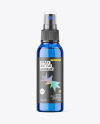 Blue Spray Bottle Mockup