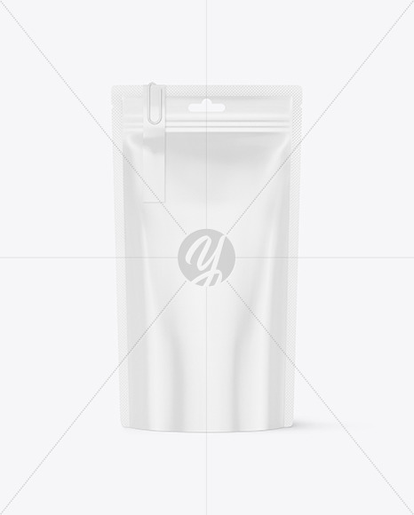 Matte Stand up Pouch Mockup