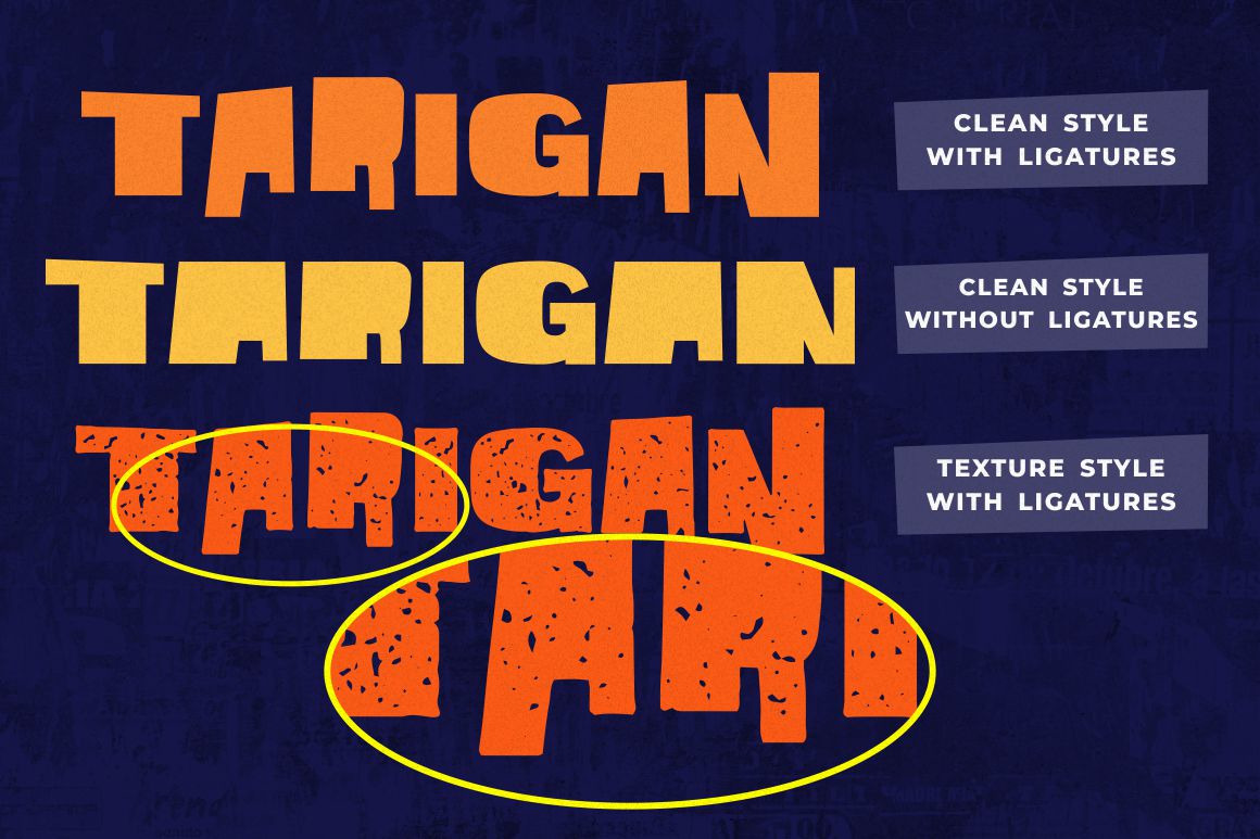 Stacked Letter - Bold Display Font Stacked Letter - Bold Display Font