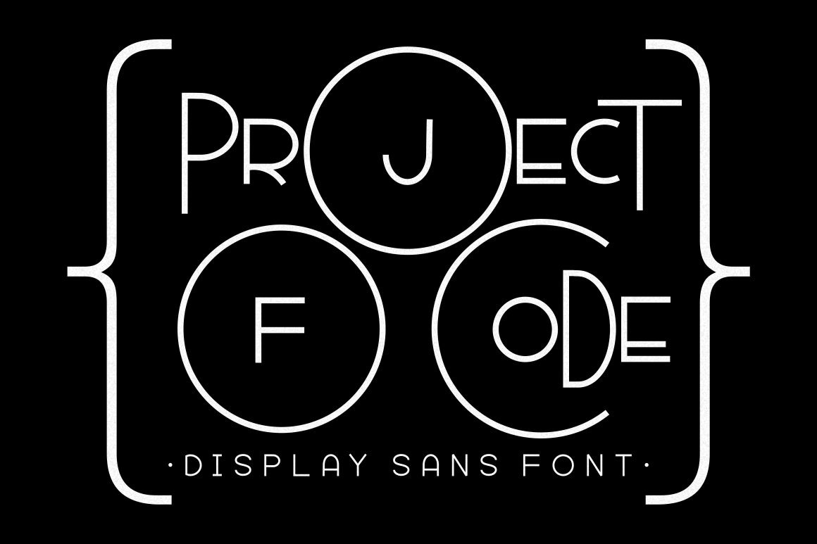 Project Of Code - Display Sans Font