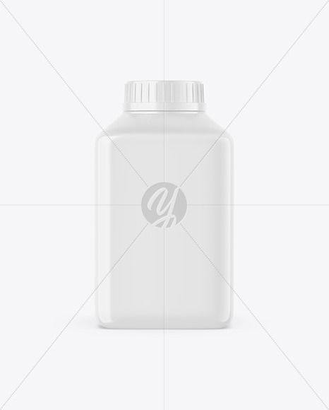 Glossy Bottle Mockup