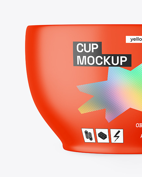 Matte Cup Mockup