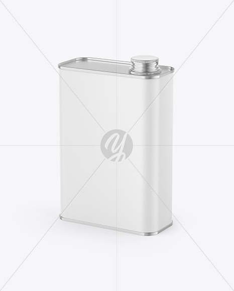 Matte Tin Can Mockup