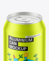 Aluminium Drink Can Mockup