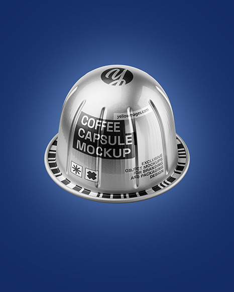 Metallic Coffee Capsule