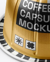 Metallic Coffee Capsule