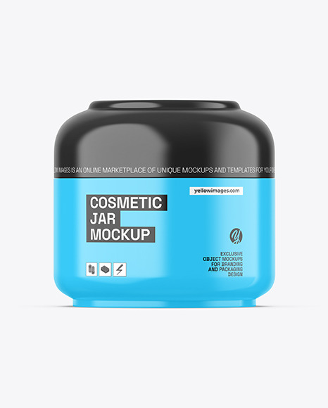 Glossy Cosmetic Jar Mockup - Download+Psd+Mockup+Beauty+Cosmetic+Cream+Eye-+Face+Gel+Glossy+Jar+Mask+Mockup+Pack+Package+Psd+...