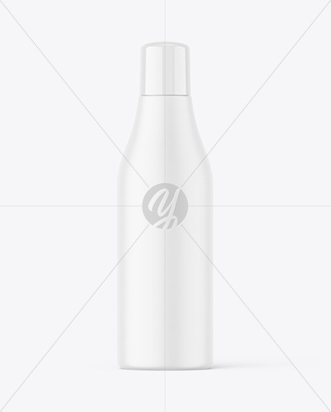 Matte Plastic Bottle Mockup