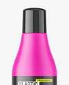 Matte Plastic Bottle Mockup