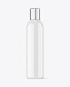 Glossy Plastic Bottle Mockup