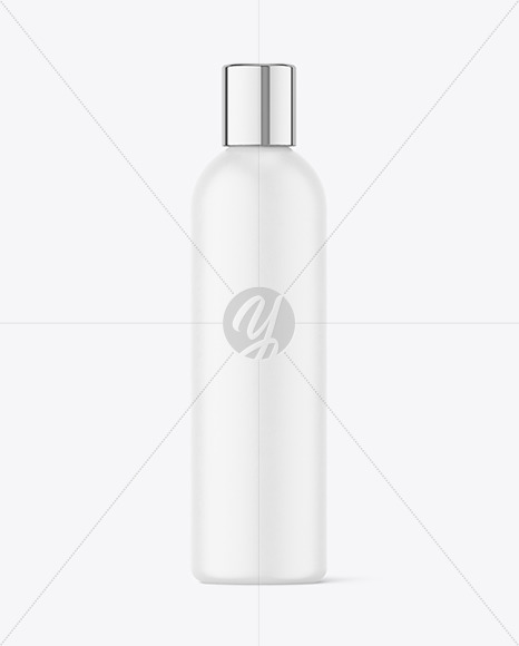 Matte Plastic Bottle Mockup