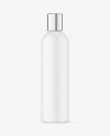 Matte Plastic Bottle Mockup