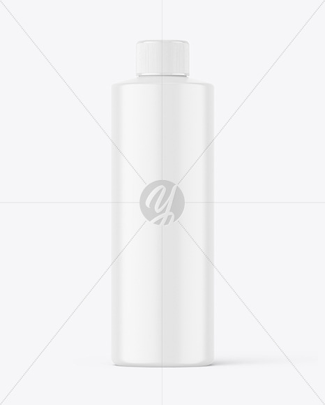 Matte Plastic Bottle Mockup