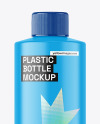 Matte Plastic Bottle Mockup