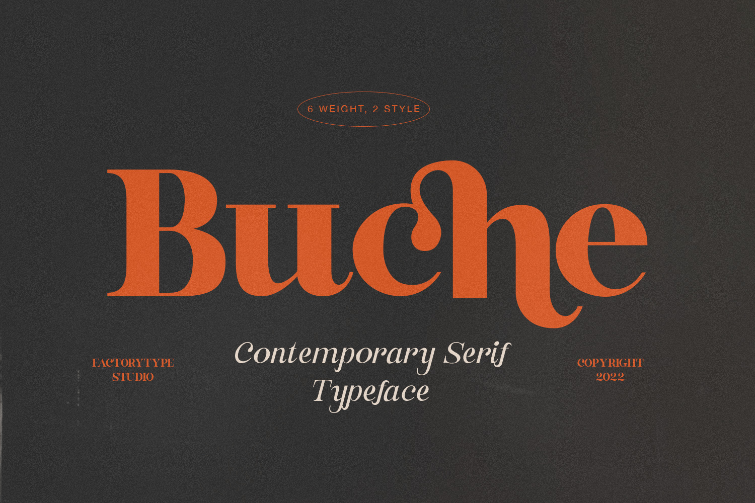 Buche Font Buche Font