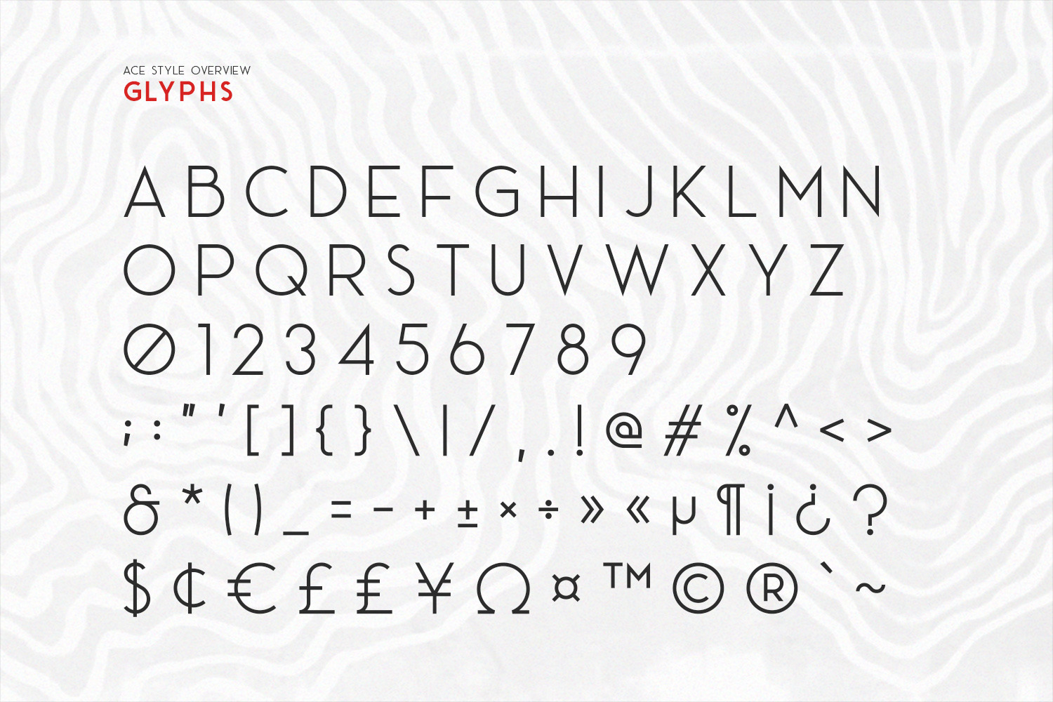 Ace Sans Font Ace Sans Font