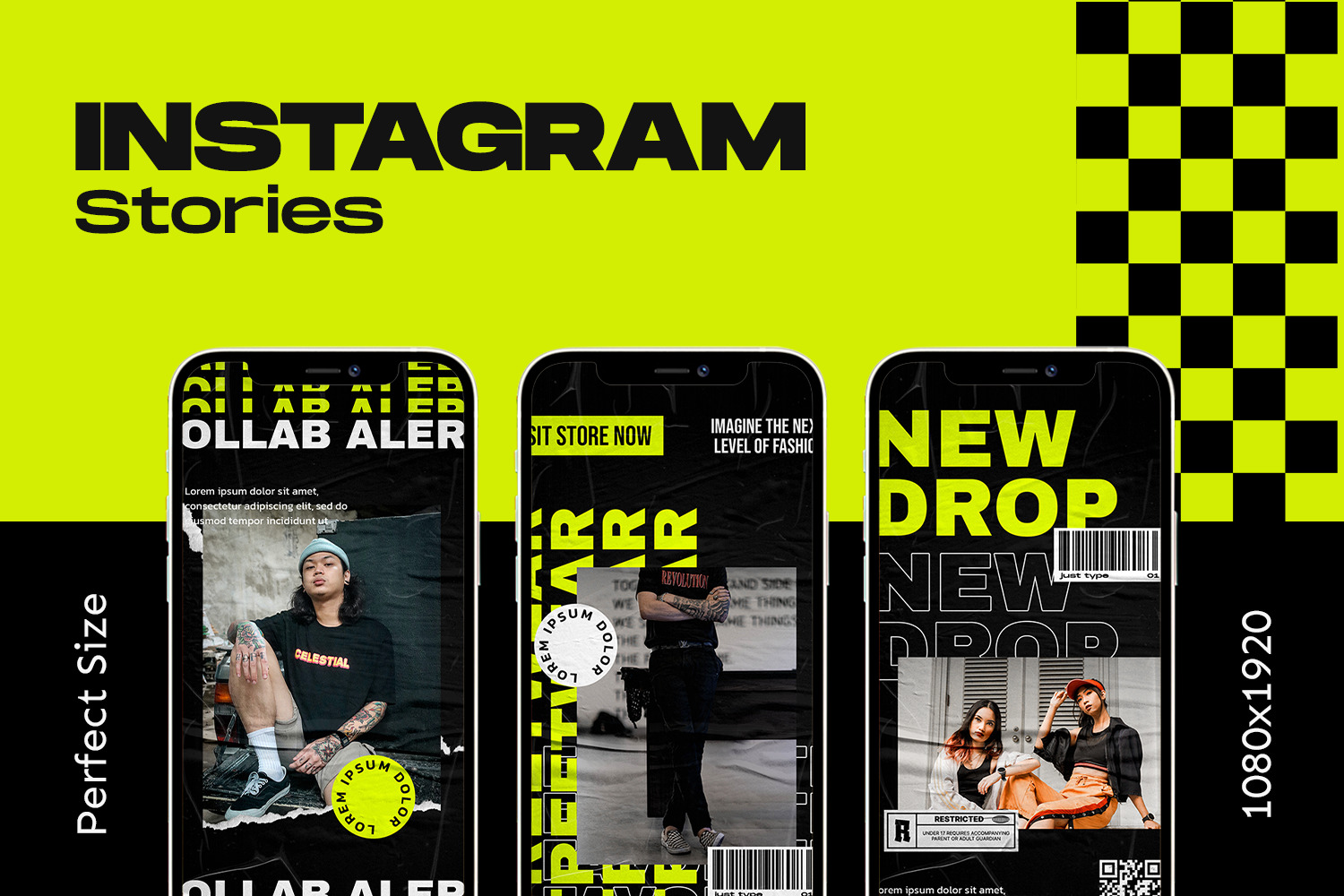 Relote Hypebeast Instagram Template