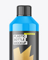 Glossy Plastic Bottle Mockup