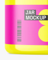 Glossy Jar Mockup