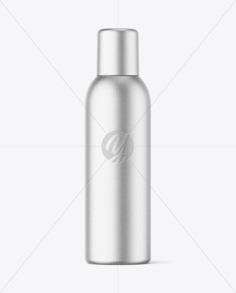 Metallic Bottle Mockup